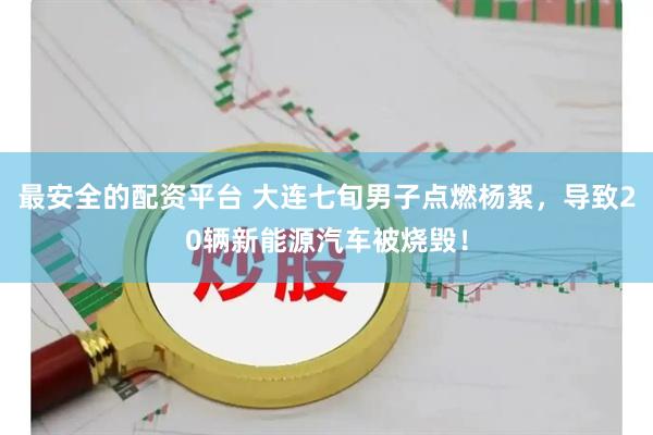 最安全的配资平台 大连七旬男子点燃杨絮，导致20辆新能源汽车被烧毁！